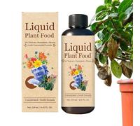 Abono Líquido para Plantas de Interior - 250 ml Nutrientes Orgánicos para el Sustrato - Fertilizante Líquido Vegetal - para Bonsái, Orquídeas, Cactus, Flores, Urbano y Exterior
