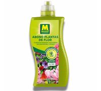 Abono Líquido Plantas de Flor 1L MUY EFECTIVO | Fertilizante Líquido NPK 4-6-6 con Hierro y Micronutrientes | Estimula la Floración y Vitalidad en Plantas de Interior y Exterior | Nexum Market