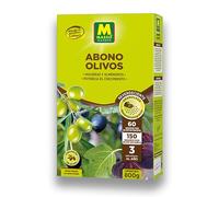Abono Olivos, Almendros e Higueras ECOLÓGICO Granulado de 800 GR que potencia el crecimiento | Con Materia Orgánica y Pulpa de Oliva ECO | NPK 5-3-7 + Magnesio | Acción Inmediata | Nexum Market