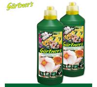 Abono Para Plantas En Flor 2x 1 L Con Nutrientes Secundarios
