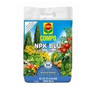 Abono Universal NPK+ COMPO AZUL 5KG Granulado Completo Huerto Jardín