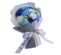 ABOOFAN 1 Jabón De Pétalos De Rosa Eterna Artificial Jabón De Flores Artificiales Jabón De Baño con Pétalos De Rosa para El Día De La Boda Jabón Perfumado con Rosas Jabón De Baño