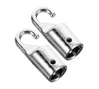 ABOOFAN 1 Juego Accesorios para Persianas Venecianas con Gancho Giratorio Soporte para Bolígrafos Palanca para Contraventanas Accesorios para Reflectores Arreglos para Varillas 2 Piezas
