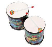 ABOOFAN 1 Juego Tambor De Instrumento Musical Tambor para Niños Juguetes De Tambor para Bebé Batería para Niños Batería ó Tambor De Percusión El Plastico Caer Al Suelo Niño Pequeño