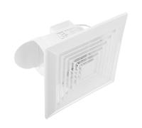 ABOOFAN 1 juego Ventilador de Extractor de Aire Silencioso de Alta Eficiencia para Baños y Cocinas Ventilador de Ventilación Funciones de Temporizador y Múltiples Velocidades para Uso