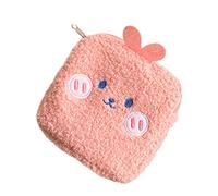 ABOOFAN 1 Paquete De Servilletas Carteras para Chicas Adolescentes Pequeño Monedero Mini Monedero De Felpa Bolsas De Toalla Bolsa De Almacenamiento De Servilletas Mini Bolsa De