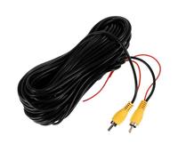 ABOOFAN 1 pieza Cable de Extensión de Video para Coche de Conector de Audio y Video para Cámara de Respaldo Accesorio de Automóvil