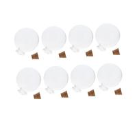ABOOFAN 10 Botellas de Perfume de Cristal para Colgar en Coche, Accesorio DIY para Purificar Aire y Decoración Interior, Diseño Pequeño y Elegante
