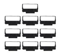 ABOOFAN 10 Cintas de Tinta de Nailon para Caja Registradora Compatibles Erc30/34/38 y Tm-U220/U230/U210/U370/U300C Color Púrpura Repuesto de Alta Precisión para Impresión de Recibos