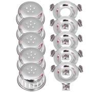 ABOOFAN 10 Juegos Kit Accesorios para Olla Presión Cubiertas y Soportes Antiobstrucción Repuestos Válvula para Cocinas Eléctricas Compatibles con Ollas de Aluminio Acero Inoxidable