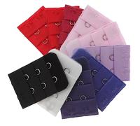 ABOOFAN 10 Piezas de Extensiones de Sujetador 2 Ganchos Elástico Sujetador Correa Hebilla de Extensión para Mujeres Damas Al Azar