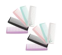ABOOFAN 10 Piezas Peines de Dientes Anchos para Hombre Pomada Pomada Unidades Peine de Dientes Extra Anchos para Peinar Cabello Herramienta de Peinado Antiestática para Uso Casa