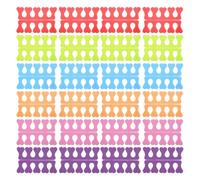 ABOOFAN 10 Piezas Separadores de Dedos de Espuma Suave Almohadillas para Esmalte Herramienta Pedicura y Manicura Separador de Dedos Corazón Reutilizable para Uso Profesional y Hogar