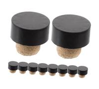 ABOOFAN 10 Piezas Tapa para Botella de Vino de Madera T Tipo de Tapones de Corcho Reutilizables Sellado Hermético para Botellas Abiertas con Diseño Natural y Ligero para Uso Doméstico