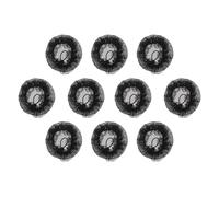 ABOOFAN 10 Unidades de Redecillas Cabello Cordón Ajustable y Borde Flores Malla Elástica para Moño Mediano Accesorio Adecuado para Danza y Uso Diario