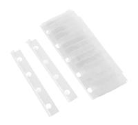ABOOFAN 100 Piezas Adaptadores Transparentes para Exhibición de Pendientes Collares y Pulseras Manualidades y Almacenamiento de Joyería