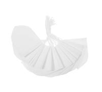 ABOOFAN 100 Piezas Filtro para Té de Suelta Diseño con Cierre Material Seguro Alimenticio Multiusos para Especias Infusiones y Medicina Herbal Pequeño Paquete de Unidades