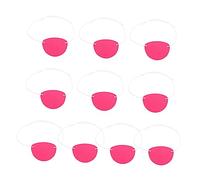 ABOOFAN 10Piezas Máscara Para Ojos De Pirata De Parche De Portátil Para Halloween Accesorio De Cosplay y Ligero Para Fiestas Infantiles