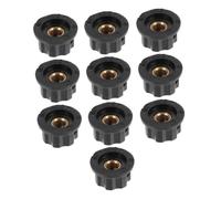 ABOOFAN 10piezas Tapa Perilla Perillas De Baquelita Potenciómetro De Control Giratorio Botón Giratorio Potenciometro Tapa Del Potenciómetro Del Eje Giratoria De Control Botones De Potencio
