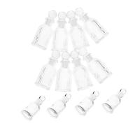 ABOOFAN 12 Piezas Botellas de Transparentes con Tapa Envases Vacíos Reutilizables para Bautizos Comuniones Fiestas Religiosas Cristianos
