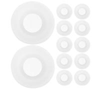 ABOOFAN 12 Piezas de Arandelas de Goma de Silicona para Botella con Tapa Oscilante Arandela Superior con Forma de Sombrero Junta de Sellado a Prueba de Fugas Reemplazos para Sellado de