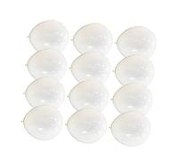 ABOOFAN 12 Piezas globos decorativos gallina globos para arco de globos clasificado boda bandera decoración globos de fiesta globos para cumpleaños globos de latex blanco