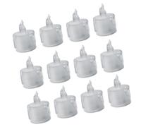 ABOOFAN 12 Piezas Velas LED Creativas de Halloween, Lámparas de Plástico