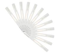 ABOOFAN 12piezas Tubo de Bolígrafo Vacío Recargable para Aceite Nutritivo para Uñas Tubo de Brillo Labial Transparente para Uso Profesional Salón o Cuidado Personal Casa