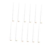 ABOOFAN 15 piezas Cucharas de Combustión de Cobre Instrumento de Enseñanza Ergonómico para Laboratorio Mango para Seguridad Experimentos Fábricas y Escuelas
