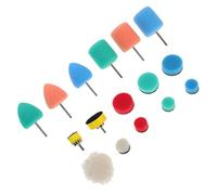ABOOFAN 16Piezas Kit Almohadillas para Automóvil Esponjas para Detalles de Vehículos Adecuadas para Áreas Estrechas y Superficies