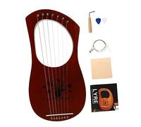 ABOOFAN 1juego Arpa Cuerdas Retro Para Adultos Instrumento Musical De Diseño Portátil y Para
