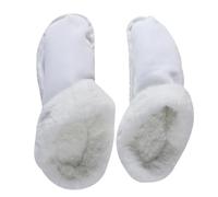 ABOOFAN 1par Insolas Térmicas Desmontables Para Zapatillas De Casa Forros De Peluche Cálidos Plantillas Cómodas y Para Invierno Adecuadas Para