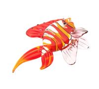 ABOOFAN 1pieza Adorno De Escritorio De Vidrio Templado Forma De Decoración Marina para Hogar Oficina Accesorio y Elegante para Salas De Estar y Mesas De Comedor