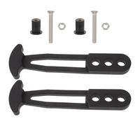 ABOOFAN 2 Correas de Goma Flexibles para Escalera de Barco, Bandas de Sujeción Ligeras con 3 Orificios Ajustables para Embarque Seguro en Yates y Embarcaciones