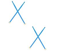 ABOOFAN 2 Pares Palillo De Bolsa De Baquetas Baqueta De Nailon Baquetas Para Bateria Mazos De Tonos Palo De Percusión Martillo De Fieltro Niño Sintió De Percusión Clásico