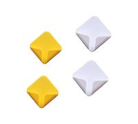 ABOOFAN 2 pares Soportes de Pared Multifunción sin Perforación Ganchos Resistentes para Organizador de Cables y Enchufes de Colgadores para Móviles y Controladores Pequeños