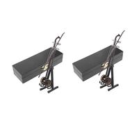 ABOOFAN 2 Piezas Adorno Modelo Erhu Adornos de casa de muñecas Casas de muñecas de Madera Juguetes Infantiles decoración Modelo en Miniatura Instrumento en Miniatura Manual Decorar Regalo