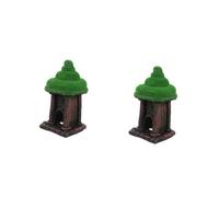 ABOOFAN 2 Piezas Artesanía de Peces escondite de Adornos de Acuario Cueva Adornos Acuario Home Decor decoração casa peceras acuarios de Peces decoración del Paisaje del Tanque de Peces