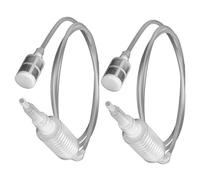 ABOOFAN 2 piezas Bomba Sifón Manual Manguera Flexible y Filtro para Transferencia de Aceite Agua y para Emergencias y Múltiple