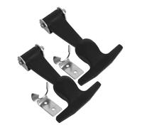 ABOOFAN 2 Piezas Cierre Ajustable Inoxidable para Cajas de Herramientas y Compartimentos de Motor Resistente y Seguro con Mango T para Uso Industrial