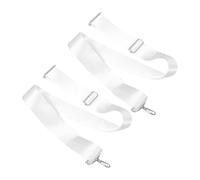 ABOOFAN 2 Piezas Correa de Nylon para Tenis Ajustable y Resistente con Liberación Rápida Cinta Central para Alineación Precisa Canchas de Tenis y Bádminton Fácil Instalación para Uso