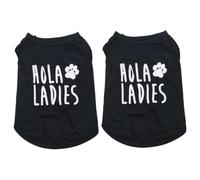 ABOOFAN 2 Piezas Cosas De Verano Chaleco Perro Ropa De Mascotas Camisa Chihuahua Camisa De Suéter Vestido De Verano Ropa Al Aire Libre Vestido para El Verano Vestidos Ropa De Lana Exterior