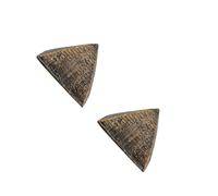 ABOOFAN 2 Piezas De Caja De Arena del Antiguo Egipto para La Construcción De Figuras Piramidales Péndulos Antiguos Péndulos Mecánicos En Miniatura Bisagras Retro De Resina Dorada