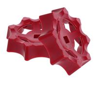 ABOOFAN 2 Piezas de Manija de Válvula de Grifo de Agua Manija de Rueda Fundida Orificio Cuadrado de 7 Mm Duradero para Válvula de Compuerta y Grifo Exterior Accesorio de Agua
