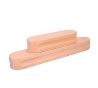 ABOOFAN 2 piezas Herramientas de Costura Madera Prensatelas para Planchar y Acolchado Clapper para Sastre Bloque Prensador de Costuras para Telas y Patchwork
