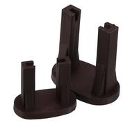 ABOOFAN 2 Piezas Miniature Plastic Water Wheel Base For Zen Garden and Aquarium DIY Projects Sturdy Fountain Base For Desktop Landscaping