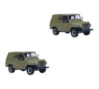 ABOOFAN 2 Piezas Modelo de automóvil Antiguo Muñeca avión Chico Tractor Toys embellecedor Auto playmobile Suministros de decoración del hogar Coche de Juguete Adorno el plastico