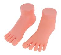 ABOOFAN 2 piezas Modelo de Práctica para Manicura Derecho Izquierdo Herramienta y Ligera para Entrenamiento Arte de Uñas con Elasticidad y Tacto Realista para Mejorar Técnicas de