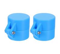 ABOOFAN 2 Piezas Molde Redondo para Cake Pops de Plástico Azul | Molde Circular para Postres, Forma 3d Rápida, para Cookies y Celebraciones Obsequios