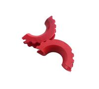 ABOOFAN 2 Piezas Protector de Shackle D Ring Rojo Pulg Resistente para Vehículos Todoterreno SUV Camión Funda Aislante Duradera para Grilletes de Fácil Instalación y Protección